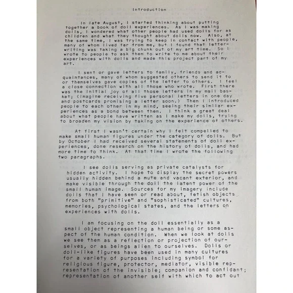 1980s Janet Burdick Experiences with dolls,Claremont California - Picture 6 of 9